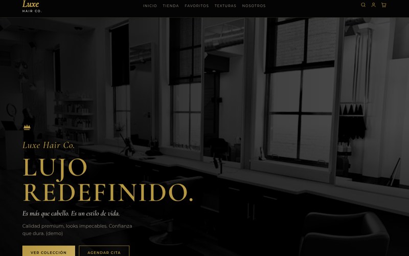 Belleza — Luxe hair (imagen demo)