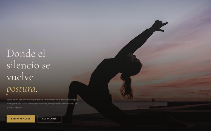 Yoga — Sena (imagen demo)